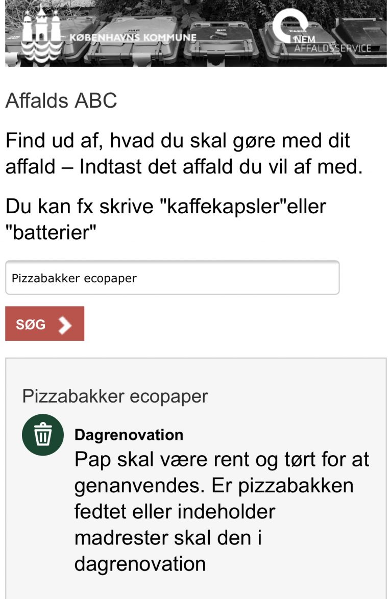 Reklame: Nu Bliver Det Kun Nemmere At Sortere Affald - Copenhagen ...